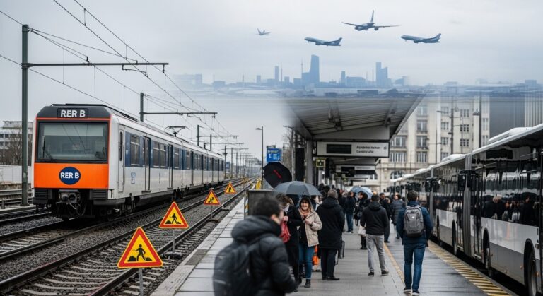 Travaux RER B : Interruption Totale Vers Roissy Ce Week-End