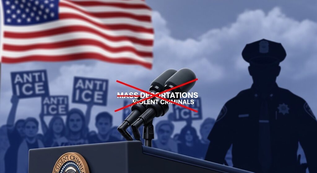 Trump Adoucit Son Discours sur les Expulsions Massives