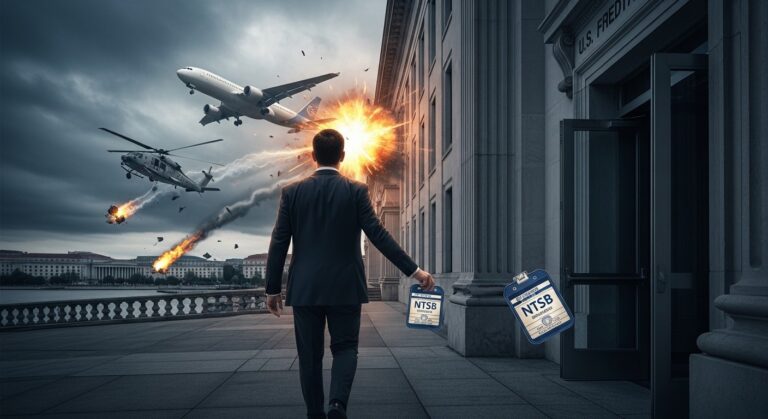Trump Licencie Enquêteur NTSB sur Crashs Majeurs