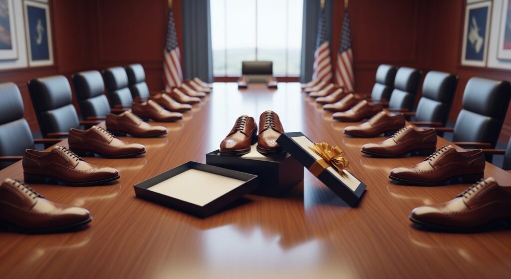 Trump Offre les Mêmes Chaussures à Ses Ministres : Une Habitude Amusante