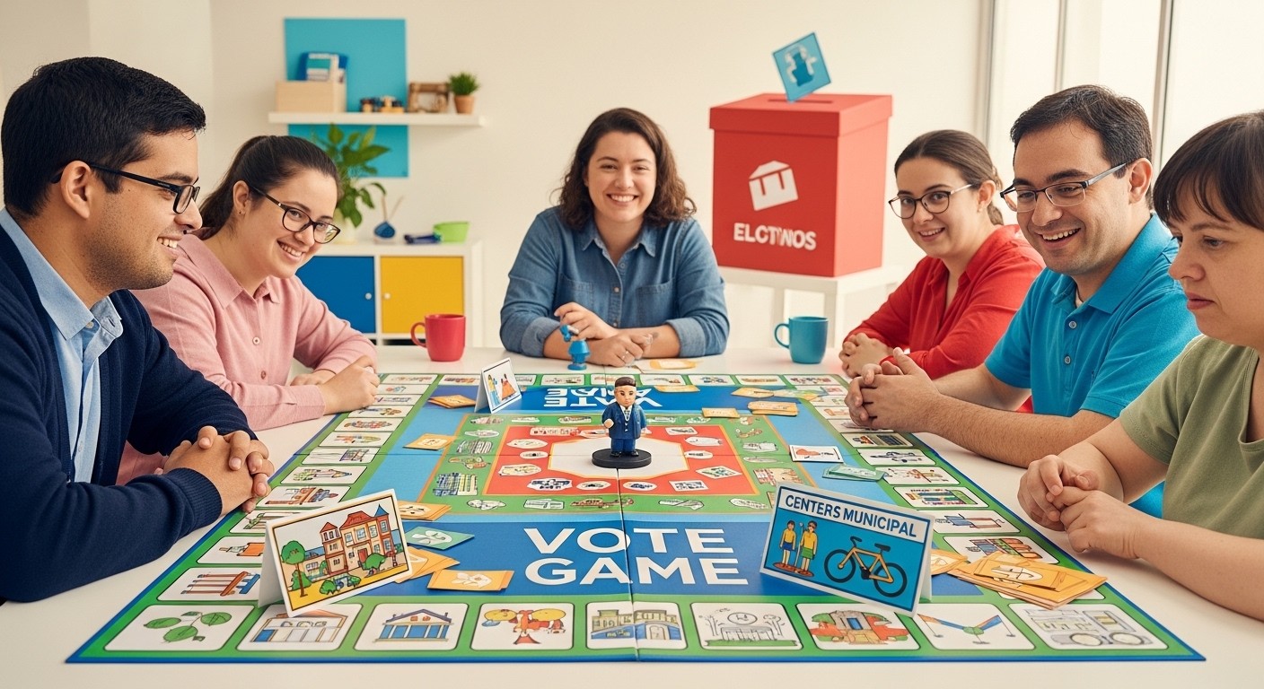 Découvrez comment un jeu de société créé en Bretagne permet aux personnes sous tutelle d'exercer pleinement leur droit de vote aux municipales. Une initiative inclusive qui change la donne.