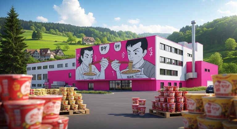 Usine de Ramens Coréens en Alsace : La Conquête de la France Commence