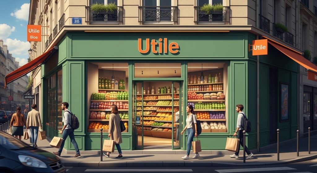 Utile Arrive à Paris : Le Supermarché Pas Cher sur les Grands Boulevards
