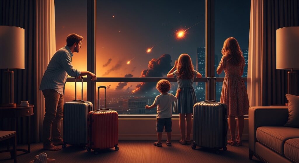 Vacanciers Français Bloqués par la Guerre au Moyen-Orient