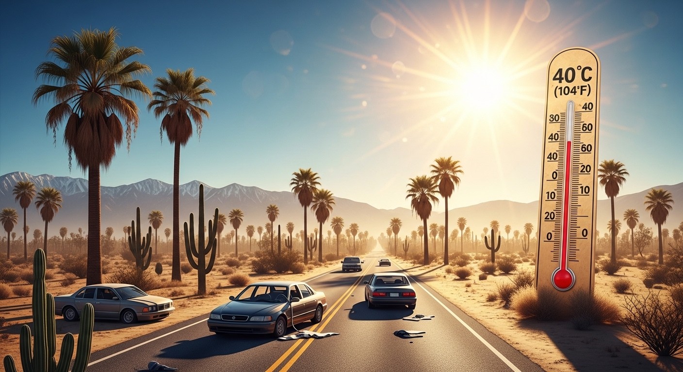 Découvrez comment un dôme de chaleur exceptionnel frappe l'ouest américain avec des records de 40°C et plus en plein mois de mars. Impacts, causes et conseils pour affronter cette vague précoce inattendue.