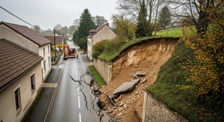 Val-d&rsquo;Oise : 850 000 € pour Sauver une Route Menacée d&rsquo;Effondrement