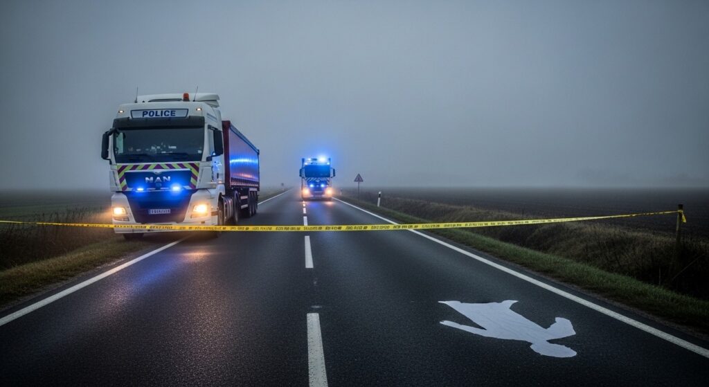 Val-d&rsquo;Oise : Piéton Mort Percuté par Poids Lourd sur D316