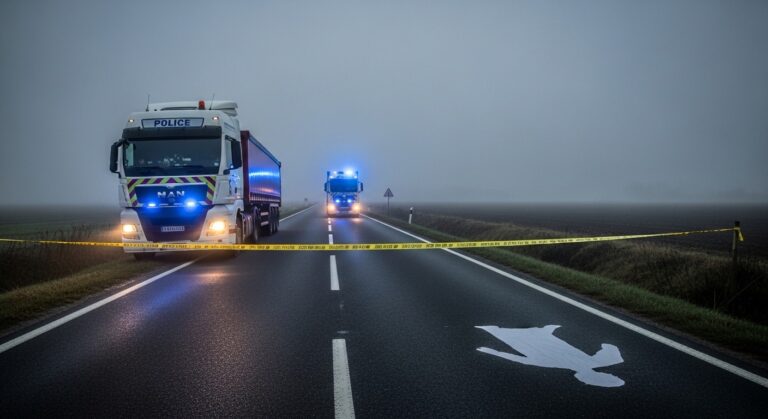 Val-d&rsquo;Oise : Piéton Mort Percuté par Poids Lourd sur D316