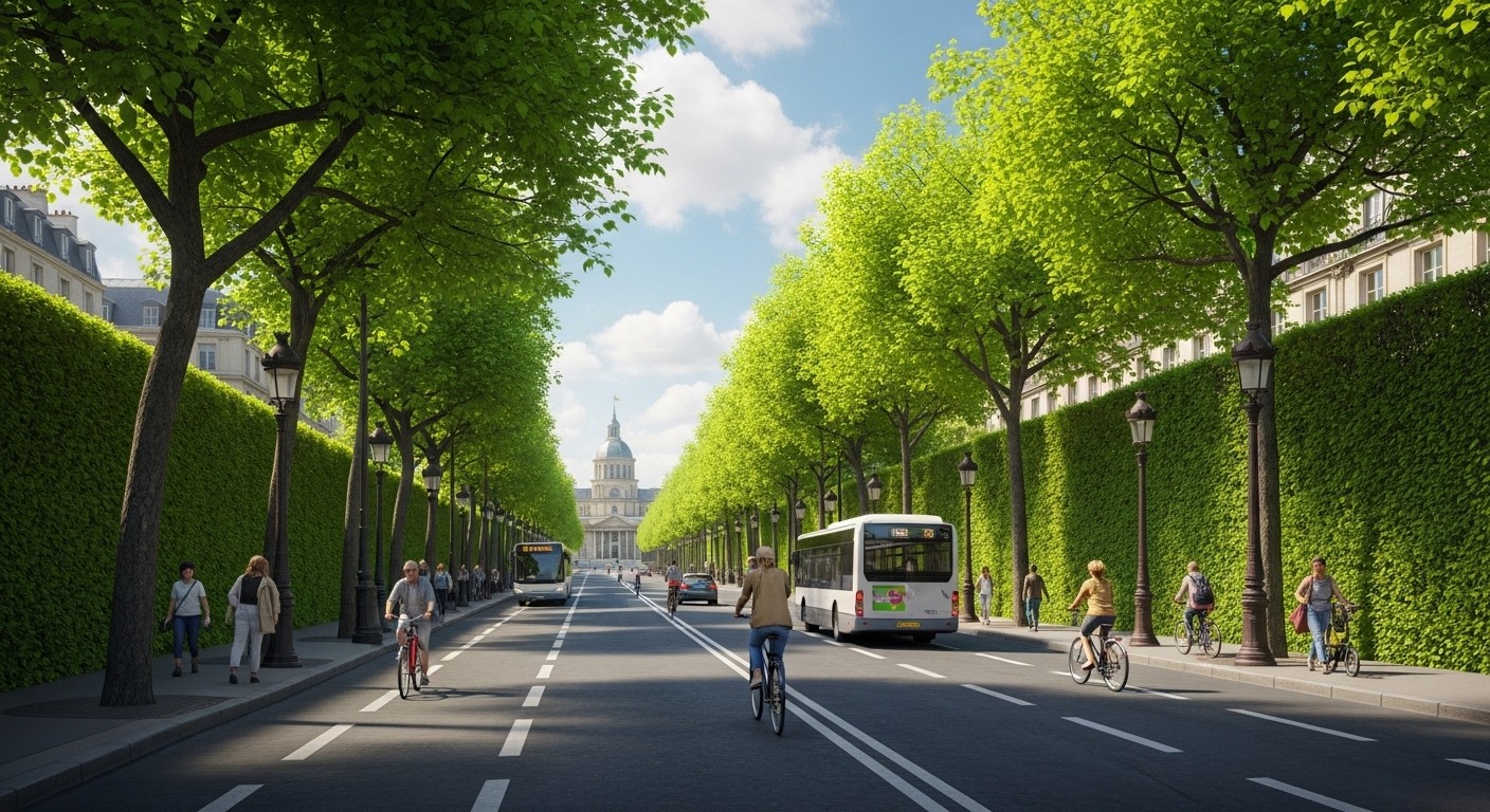 Découvrez le projet controversé de végétalisation des boulevards Saint-Germain et Saint-Michel à Paris pour 2026. Entre écologie et inquiétudes sur circulation et commerces, les réponses rassurantes face à l'opposition.
