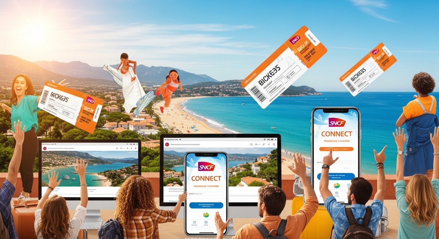 RuÉe impressionnante sur les billets SNCF pour l'été 2026 : 640 000 vendus en quelques heures, +4% vs 2025. Découvrez pourquoi les Français réservent si tôt et les astuces pour payer moins cher.