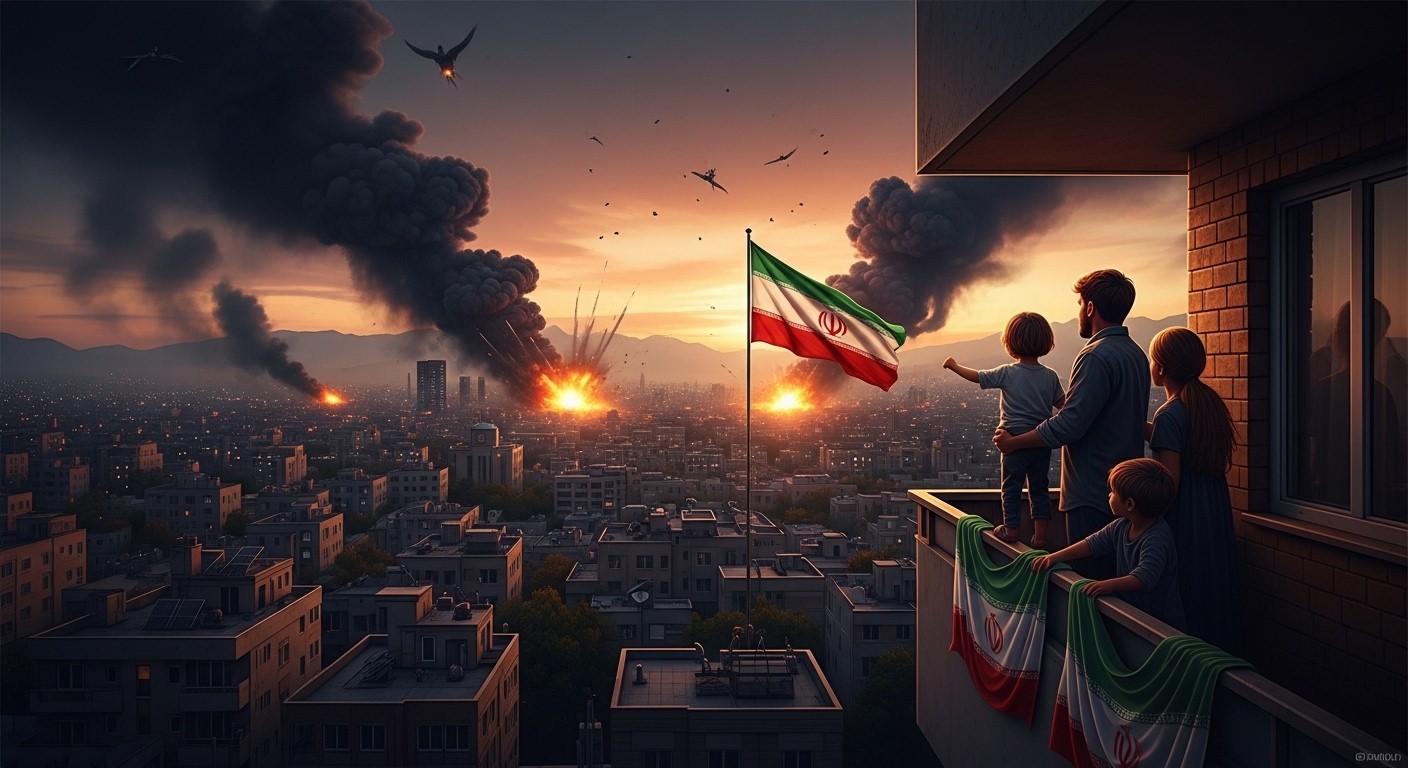 À Téhéran, les habitants refusent de fuir malgré les frappes incessantes. Découvrez leur quotidien marqué par la peur, la résilience et le refus d’abandonner leur ville en pleine offensive militaire.