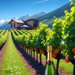 Vignoble le Plus Haut d&rsquo;Europe pour Vins Effervescents