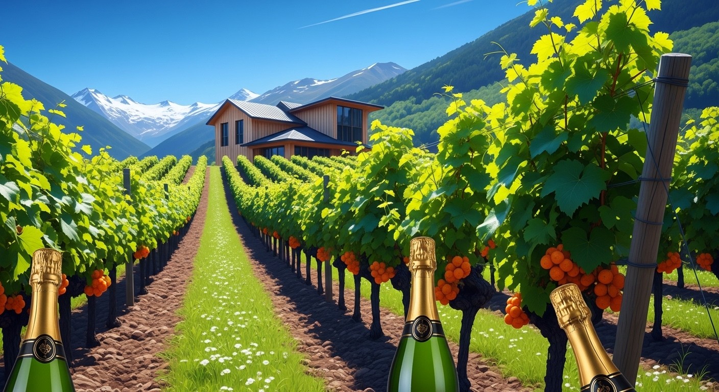 Découvrez le domaine qui défie l'altitude à 1230m en Cerdagne : des vins effervescents uniques nés d'un pari audacieux. Une réussite qui inspire !