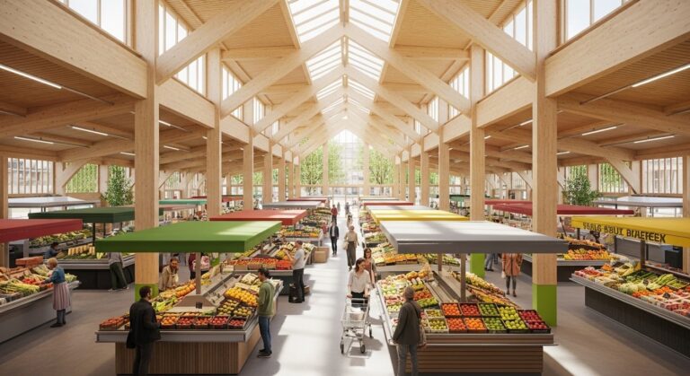 Villeneuve-la-Garenne : La Nouvelle Halle Change le Marché