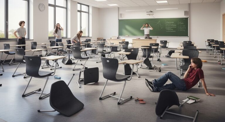 Villeneuve-le-Roi : Lycéens Privés de Cours à Cause de Chaises Cassées