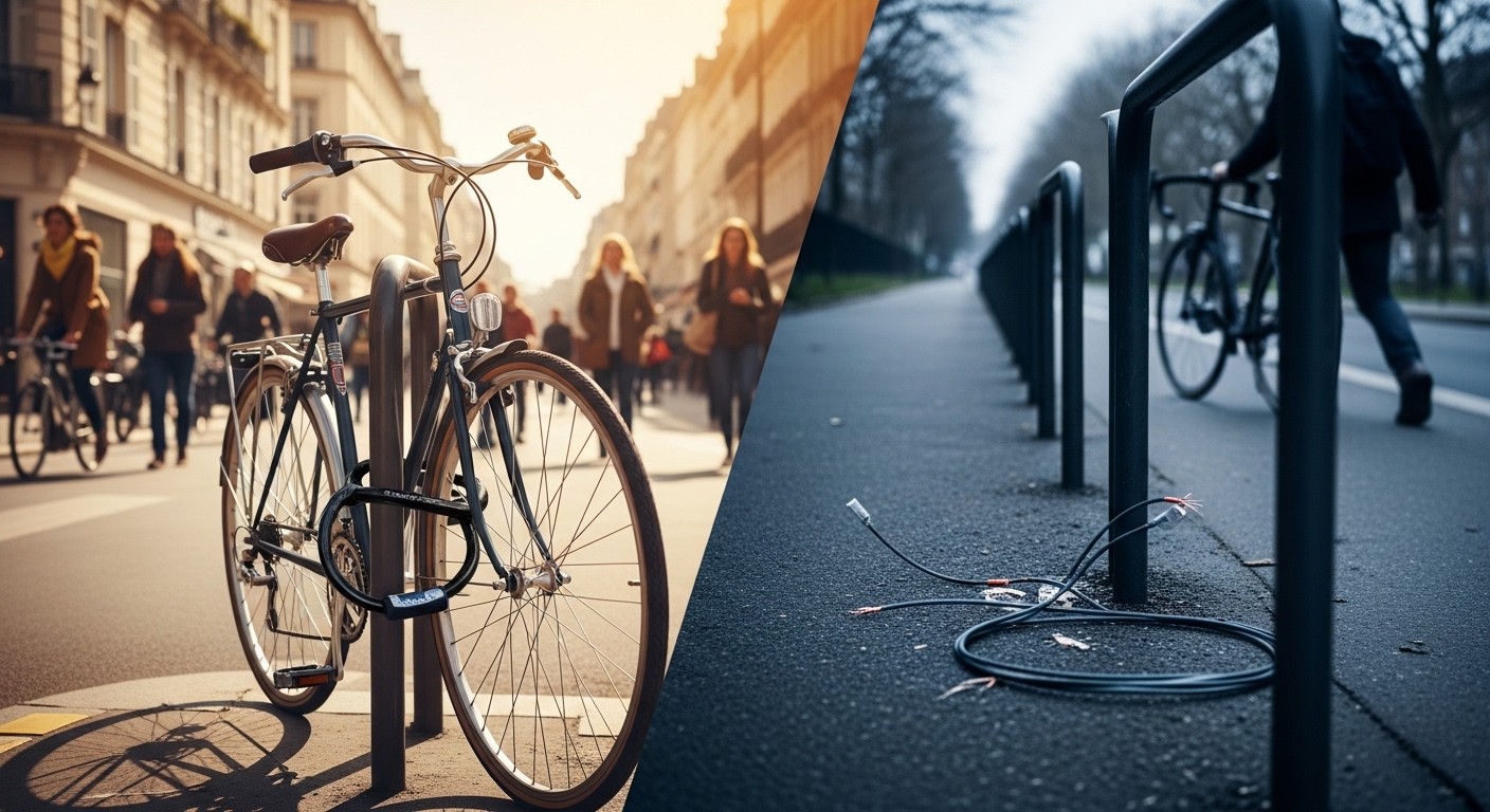 Découvrez les chiffres 2025 choc : vols en baisse à Paris mais explosion en Seine-Saint-Denis. Stress, astuces et système D des cyclistes face à cette réalité contrastée.