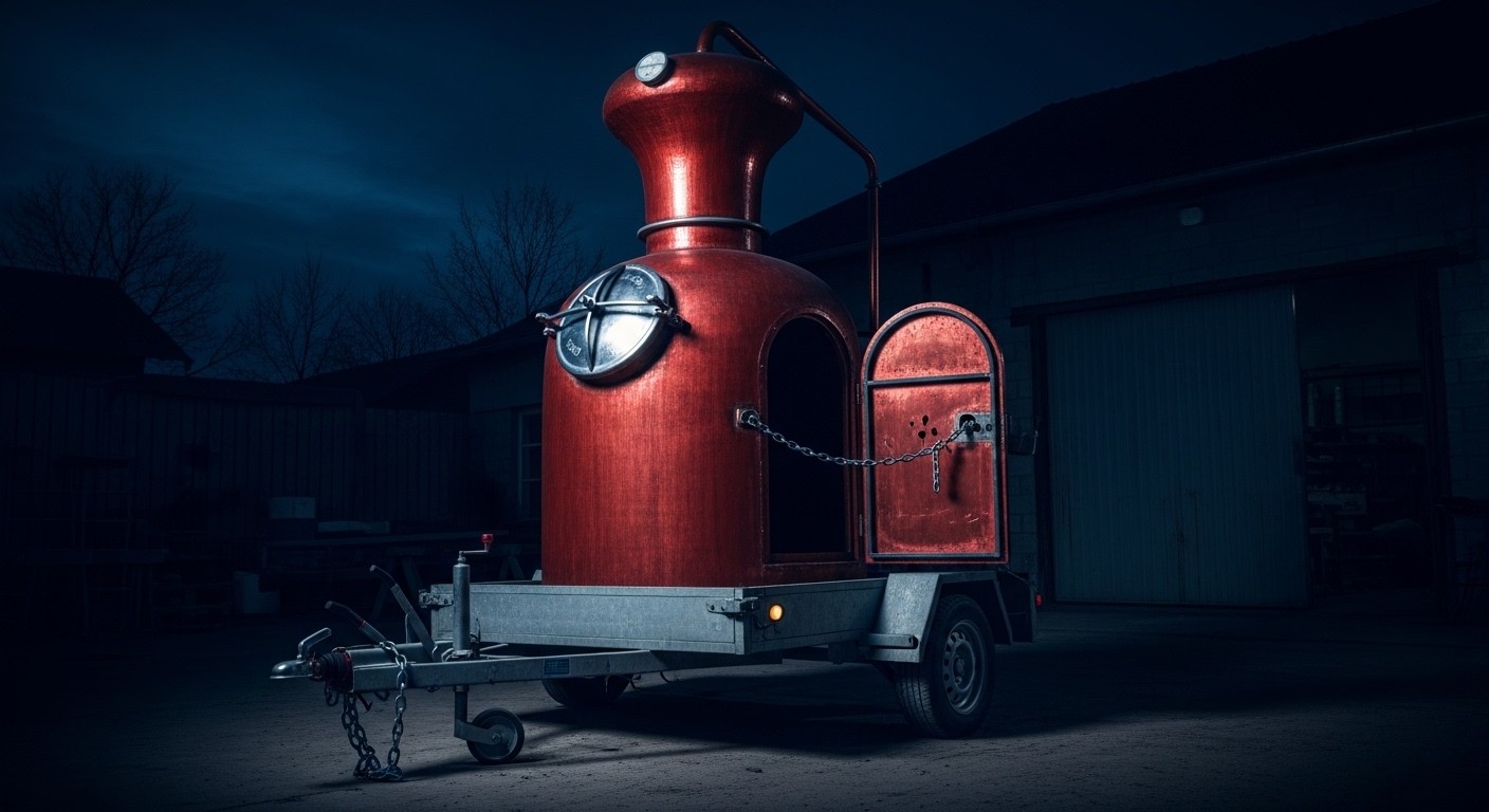 Découvrez l’histoire incroyable du vol d’un alambic de 1915 pesant 2,7 tonnes en Charente-Maritime. Pourquoi ce trésor en cuivre attire les voleurs et menace un savoir-faire ancestral ?