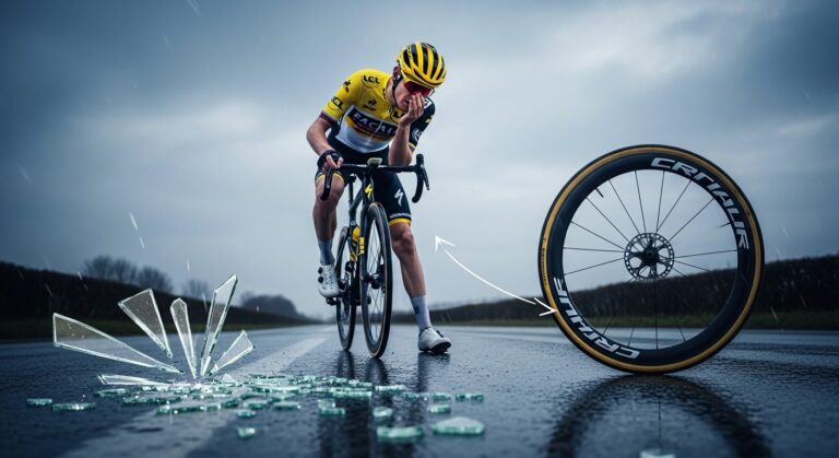 Wout van Aert Crie au Sabotage Après Crevaison Mystérieuse