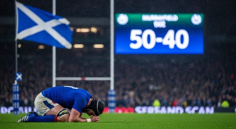 XV de France Groggy Après Débâcle en Écosse