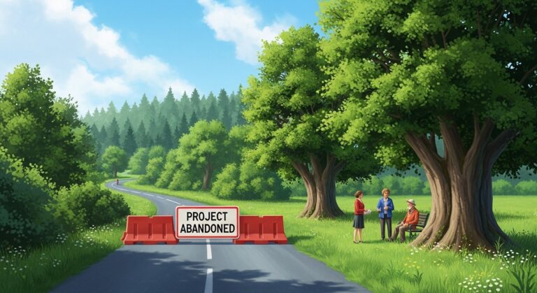 Abandon de la Déviation D154 à Verneuil-sur-Seine : Un Projet Enterré