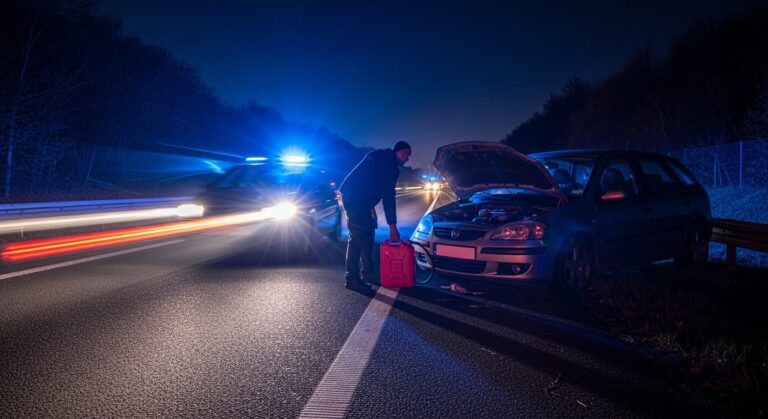 Accident Mortel sur l&rsquo;A6 : Panne d&rsquo;Essence et Tragédie sur la Bande d&rsquo;Arrêt d&rsquo;Urgence