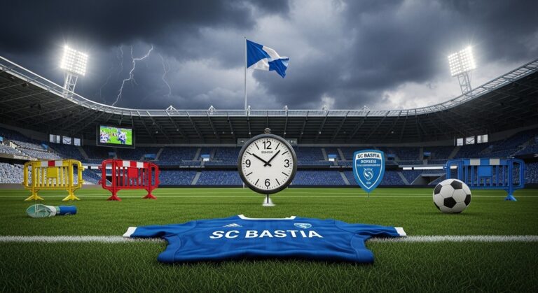 Bastia en Ligue 2 : Un Sprint Final sans Marge d&rsquo;Erreur