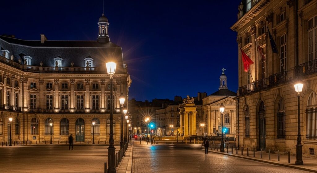 Bordeaux Rallume la Nuit : Le Retour de l&rsquo;Éclairage Public