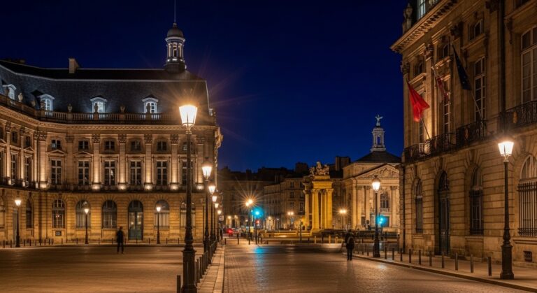 Bordeaux Rallume la Nuit : Le Retour de l&rsquo;Éclairage Public