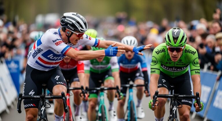Cycliste Néo-Zélandais Suspendu Après Coup de Poing en Course