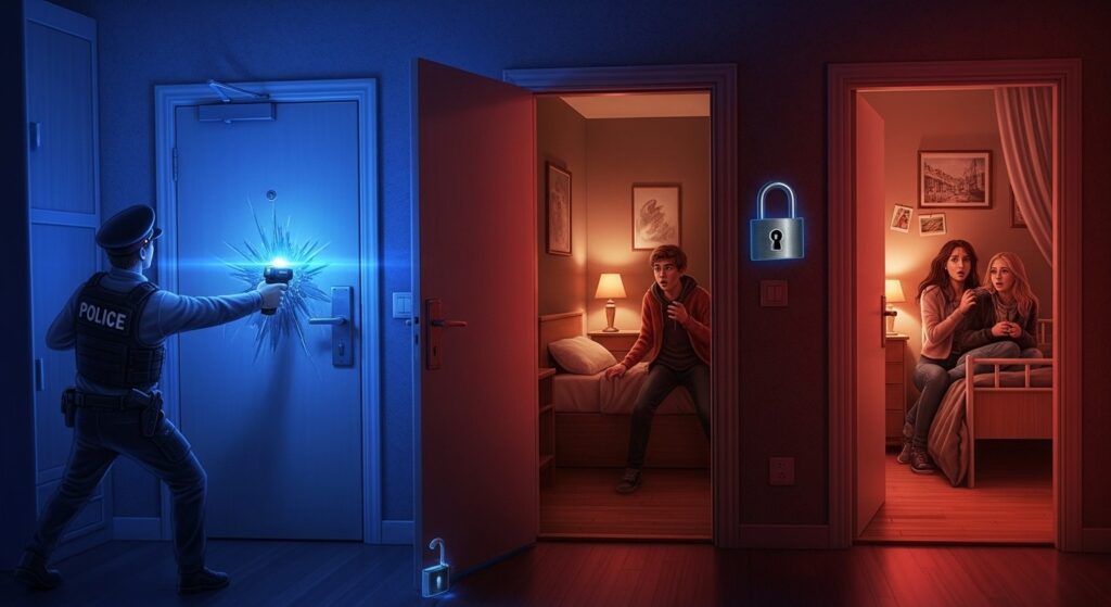 Drame Familial à Maisons-Alfort : Un Père Menace Ses Enfants avec un Couteau