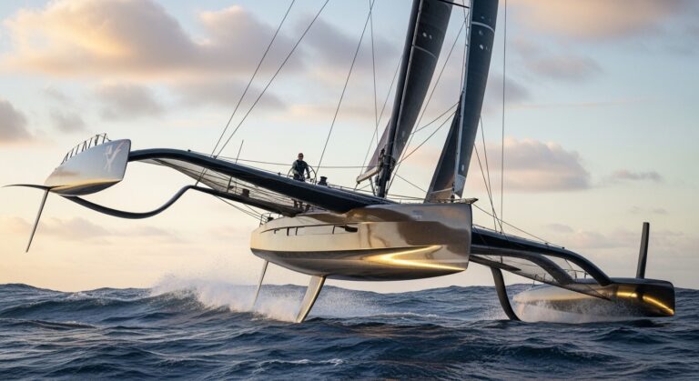 Louis Burton : Le Rêve Ultim des Bateaux Volants Prend son Envol