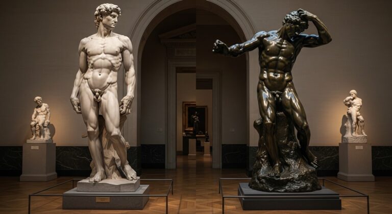 Michel-Ange et Rodin au Louvre : Le Duel des Titans de la Sculpture