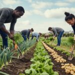 Migrants Sans Papiers Cultivent Légumes Bio pour Démunis
