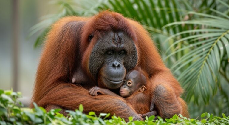 Naissance d&rsquo;un Orang-Outan de Bornéo au Zoo : Espoir pour une Espèce en Danger