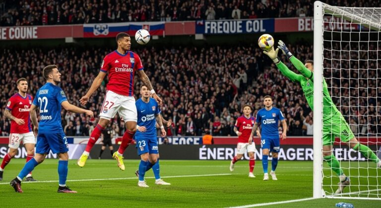 OL Relance Son Rêve Européen Après Victoire Face à Lorient