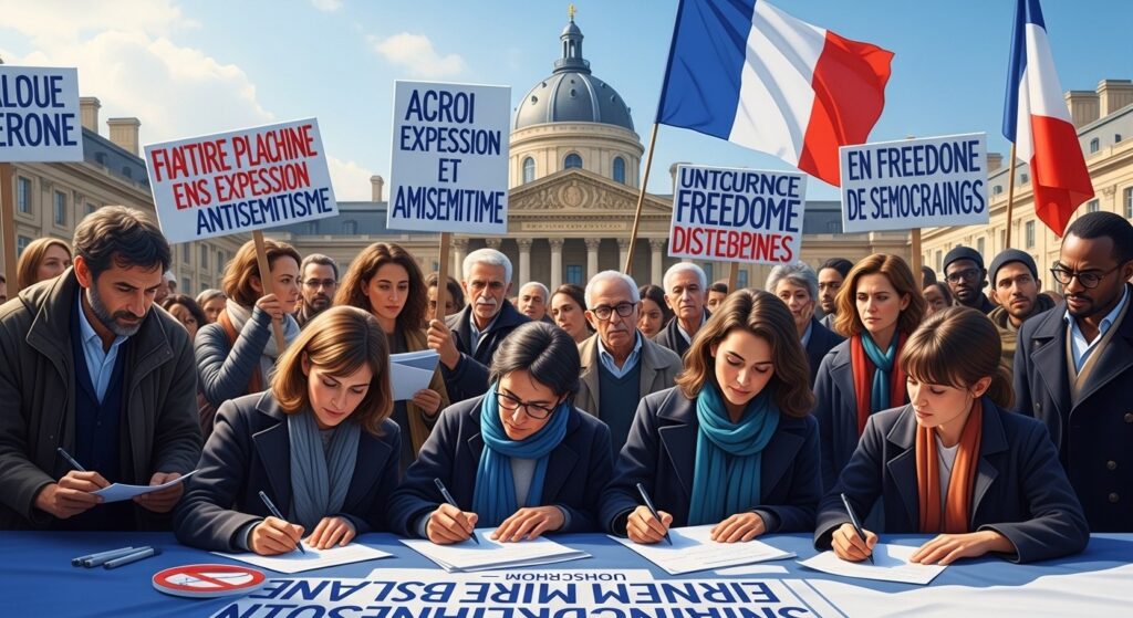 Pétition Non à la Loi Yadan : 500 000 Signatures et Débat à l&rsquo;Assemblée