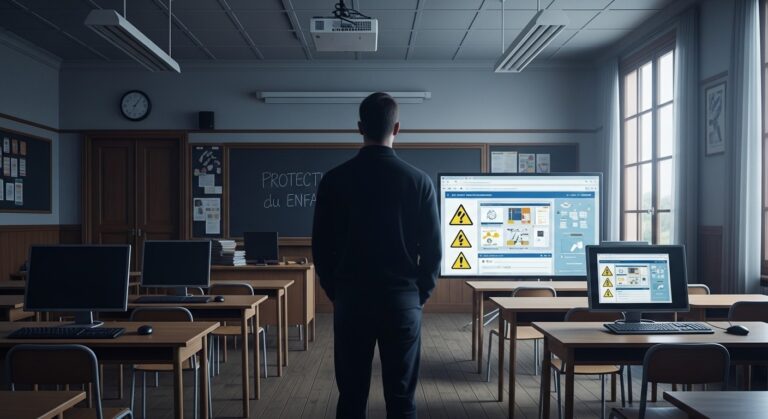 Professeur Suspendu à Melun : Découverte d&rsquo;Images Pédopornographiques dans un Collège Privé