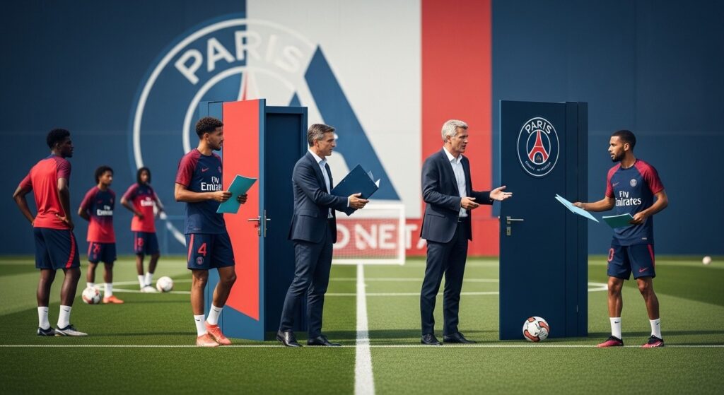 PSG : Changements dans les staffs du centre de formation