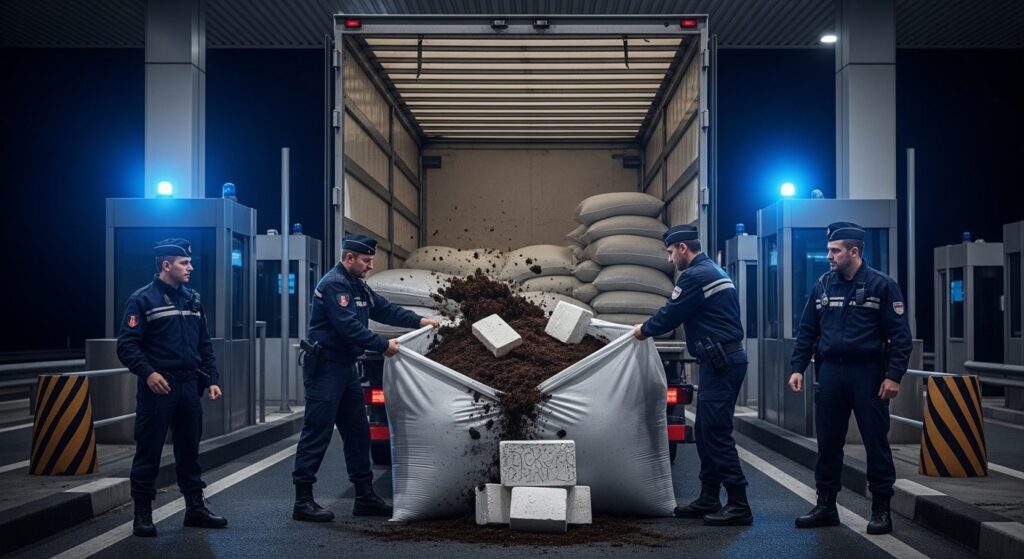 Saisie Record de Cocaïne en Isère : Une Tonne Cachée dans un Camion