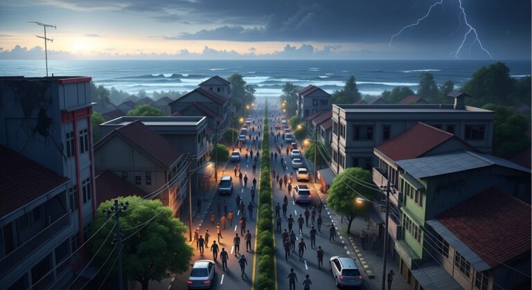 Séisme Puissant en Indonésie : Un Mort et Alerte Tsunami Levée