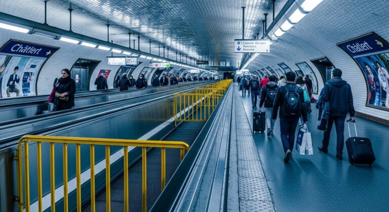 Tapis Roulants Châtelet : Arrêt Jusqu&rsquo;en Septembre, Pourquoi ce Retard