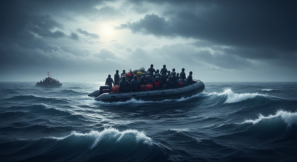 Tragédie en Méditerranée : 22 Migrants Périssent après Six Jours d&rsquo;Errance