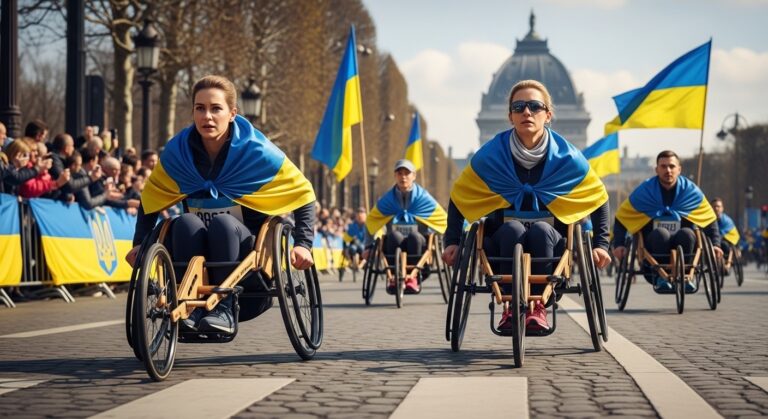 Vétérans Ukrainiens au Marathon de Paris : La Vie Continue Malgré les Blessures