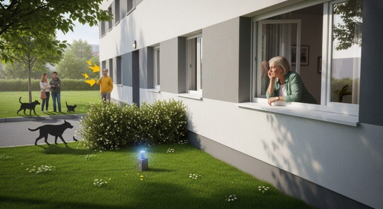 Voisine Excédée par Crottes de Chien Installe Répulsif Ultrasons