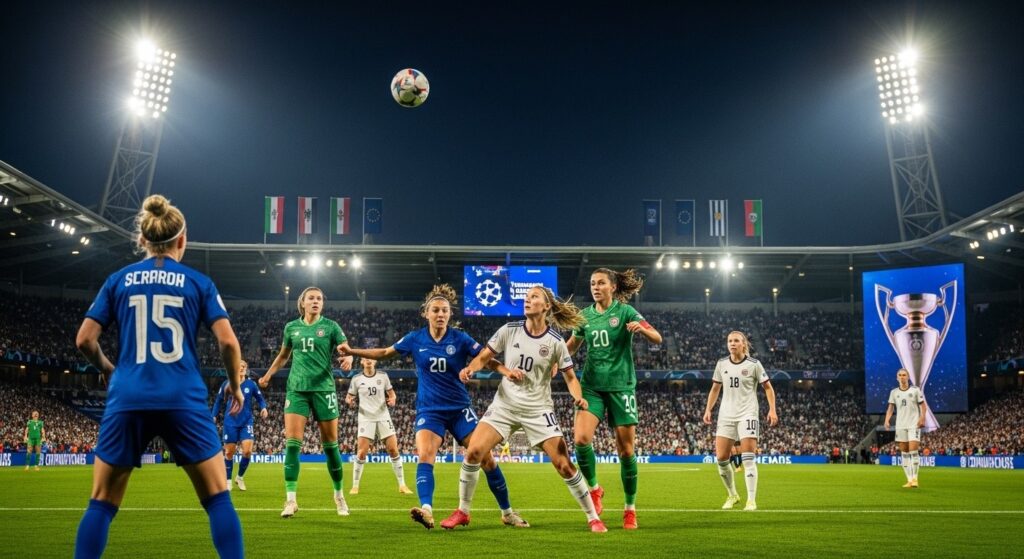 Wolfsburg Lyon : Heure et Chaîne pour le Quart de Finale Aller de Ligue des Champions Féminine