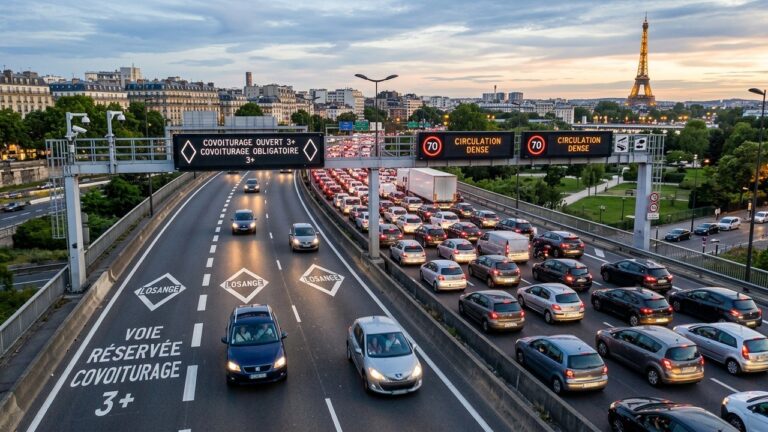 100 000 PV sur les Voies de Covoiturage du Périphérique Parisien