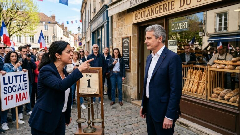 1er Mai : Manon Aubry Accuse le Premier Ministre de Délit