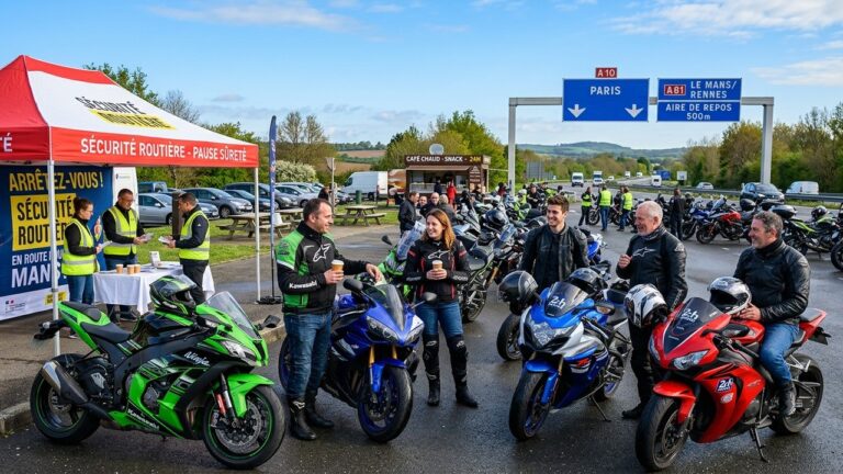 24 Heures Motos du Mans : Pauses Essentielles sur l&rsquo;A10