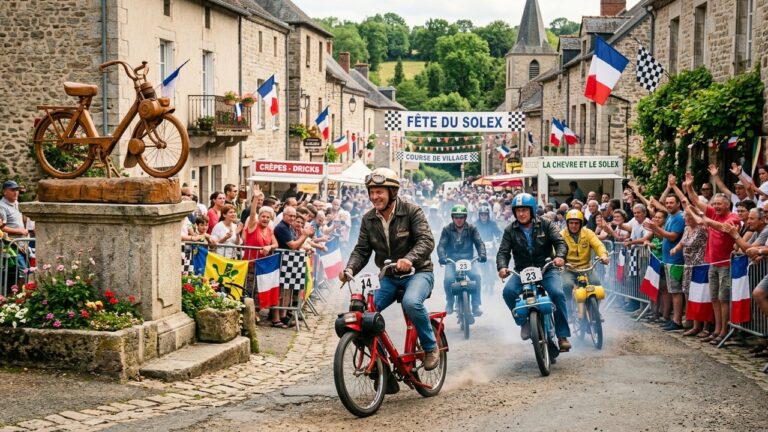 24 Heures Solex Nouziers : 40 Ans d&rsquo;Aventure Insolite en Creuse