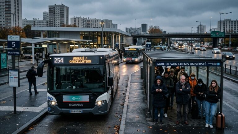 6000 Courses de Bus Supprimées Chaque Semaine en Grande Banlieue